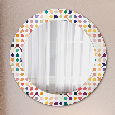 Decoratiuni perete cu oglinda Seamless multi -colored