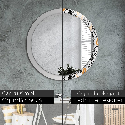 Decoratiuni perete cu oglinda Model papai