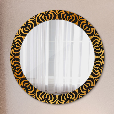 Decoratiuni perete cu oglinda Mandala de aur