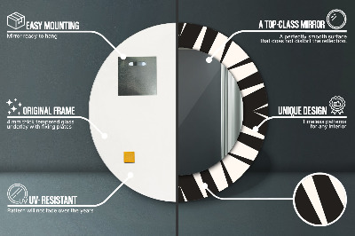 Decoratiuni perete cu oglinda Geometrie de abstractizare