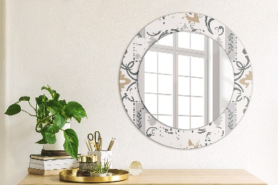 Decoratiuni perete cu oglinda Plăci retro