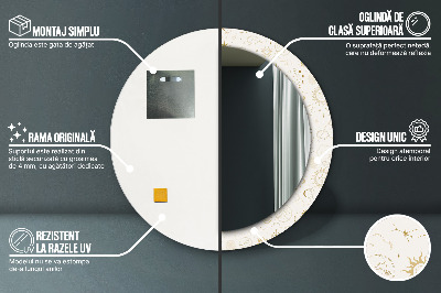 Decoratiuni perete cu oglinda Model ezoteric mistic