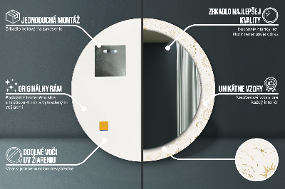 Decoratiuni perete cu oglinda Model ezoteric mistic