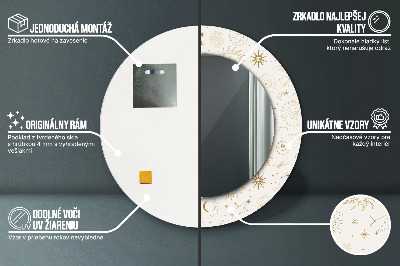 Decoratiuni perete cu oglinda Model ezoteric mistic