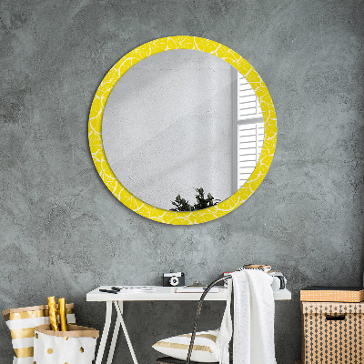 Decoratiuni perete cu oglinda Model de lămâie