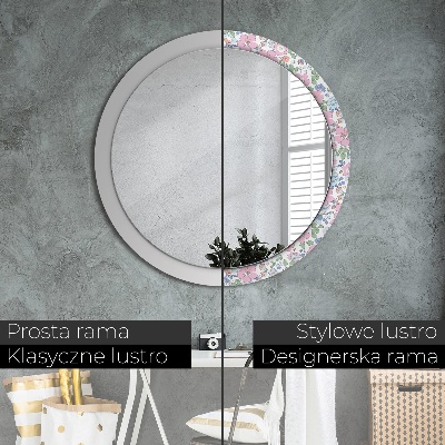 Decoratiuni perete cu oglinda Flori delicate