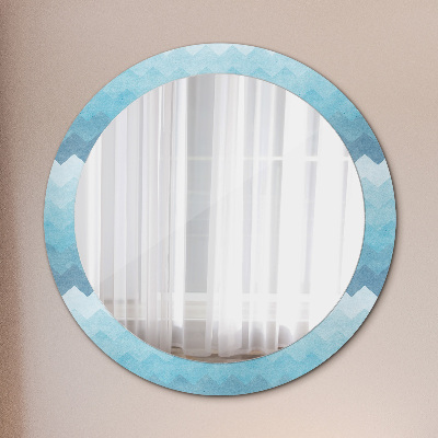 Oglinda rotunda imprimata Modelul cizmarului
