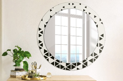 Decoratiuni perete cu oglinda Geometrică abstractă