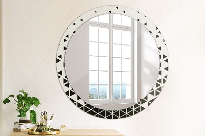 Decoratiuni perete cu oglinda Geometrică abstractă