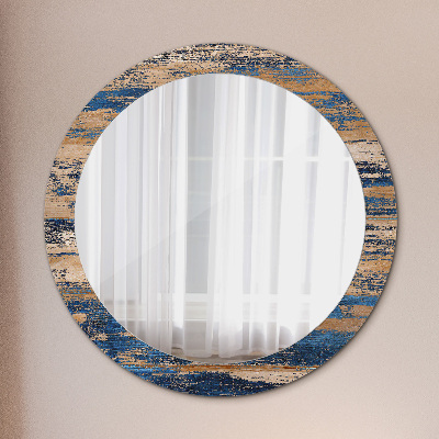 Decoratiuni perete cu oglinda Lemn abstract