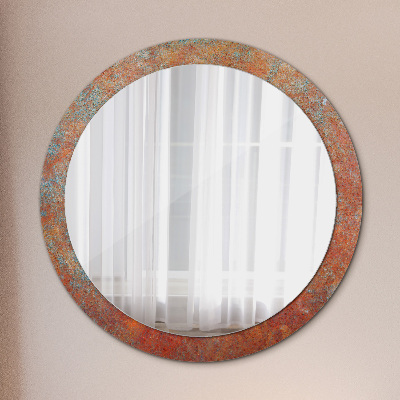 Decoratiuni perete cu oglinda Metal ruginit