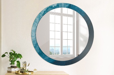 Oglinda cu decor rotunda Artă abstractă
