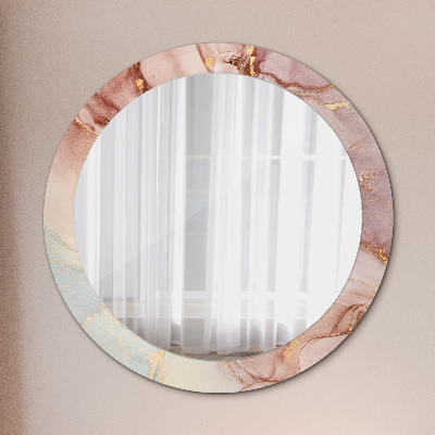 Decoratiuni perete cu oglinda Fluid abstract