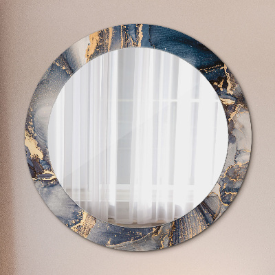 Decoratiuni perete cu oglinda Fluid abstract