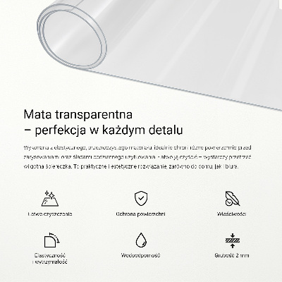 Covoraș universal de protecție transparent