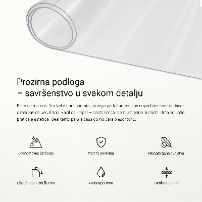Covoraș universal de protecție transparent