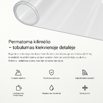 Covoraș universal de protecție transparent