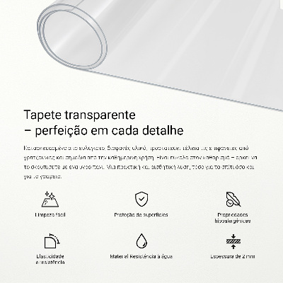 Covoraș universal de protecție transparent