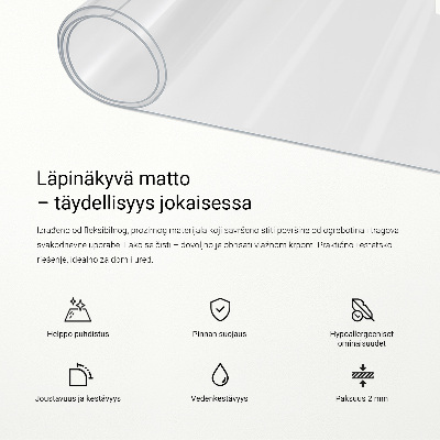 Covoraș universal de protecție transparent