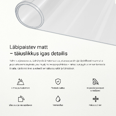 Covoraș universal de protecție transparent
