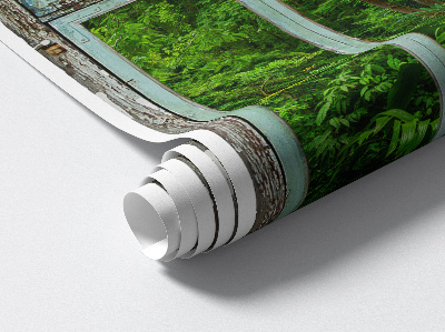 Fereastră falsă 3D 68x100 Fereastră tropicală.