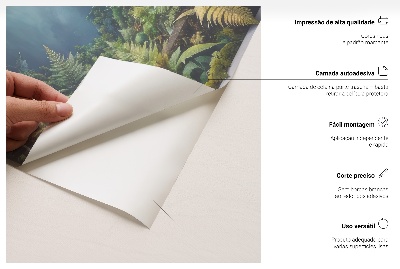 Fereastră falsă 3D 93x100 Acuarele pentru ferestre