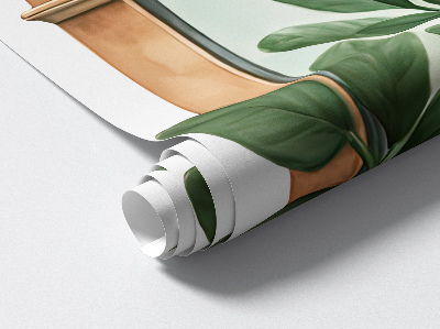 Fereastră falsă 3D 70x100 Plante de fereastră.