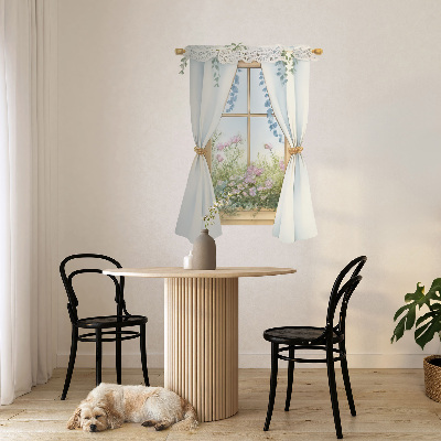 Fereastră falsă 3D 73x100 Perdele cu vedere