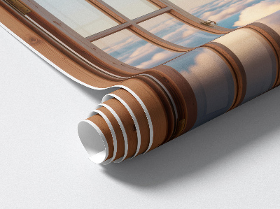 Fereastră falsă 3D 100x93 Norii cerului