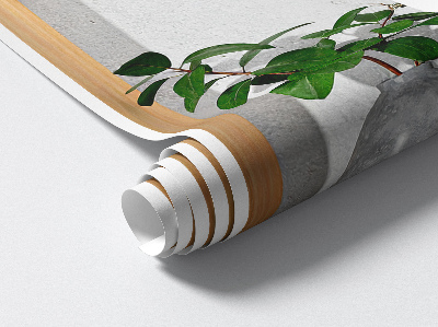 Sticker 3D modern 100x62 Nișe de plante