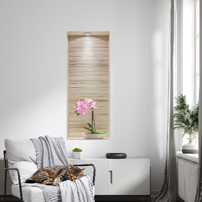 Sticker 3D modern 40x100 Eleganța orhideei