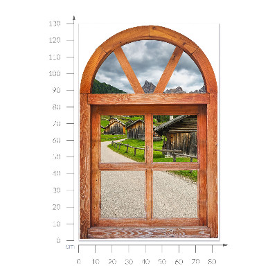 Fereastră falsă 3D 85x130 Vederi la ferestre