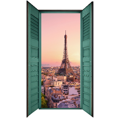 Fereastră falsă 3D 77x130 Fereastra orașului