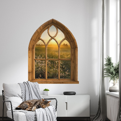 Fereastră falsă 3D 104x130 Peisaj de fereastră