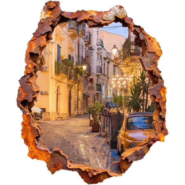 Sticker perete gaură 3D 108x130 Lumini de noapte