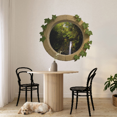 Fereastră falsă 3D 130x113 Peisaj verde