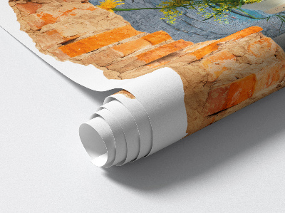 Autocolant spărtură 3D 51x60 Peisaj rural