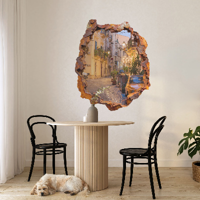 Autocolant spărtură 3D 50x60 Lumini de noapte