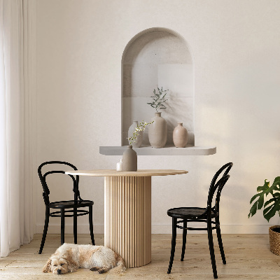 Abțibild de perete 3D 54x60 Vaze ceramice