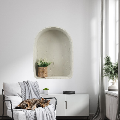 Abțibild de perete 3D 45x60 Buchet de iută