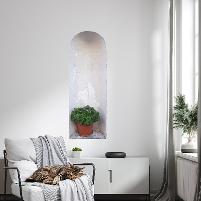 Abțibild de perete 3D 22x60 Nișă de perete