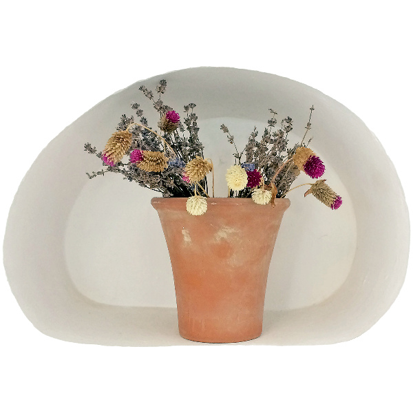 Abțibild de perete 3D 60x41 Flori uscate