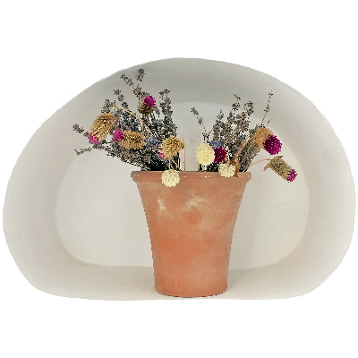 Abțibild de perete 3D 60x41 Flori uscate