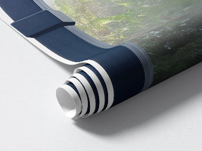 Fototapet fereastră 3D 57x80 Junglă misterioasă