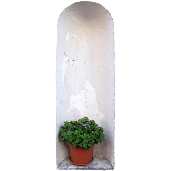 Abțibild de perete 3D 29x80 Nișă de perete