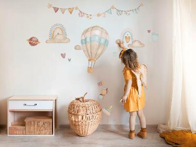 Autocolant perete 80x113 Modele pastelate de acuarelă Boho