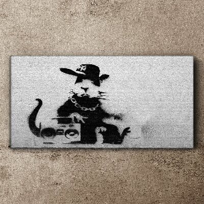 Tablou canvas Hood Rat Banksy