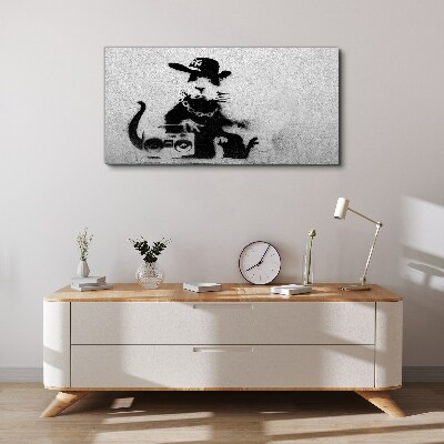 Tablou canvas Hood Rat Banksy