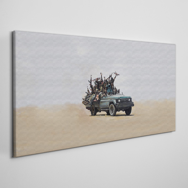 Tablou canvas Războiul Banksy