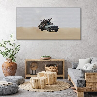Tablou canvas Războiul Banksy